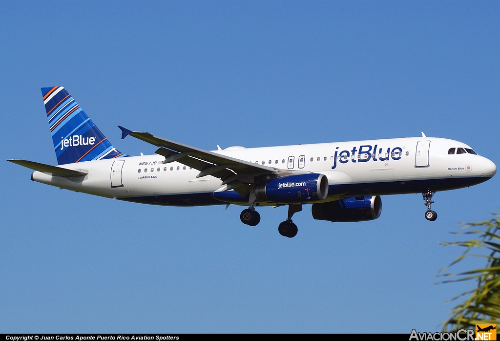 N657JB - Airbus A320-232 - Jet Blue