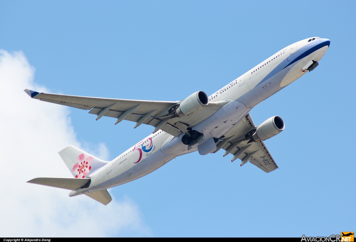B-18312 - Airbus A330-302 - China Airlines