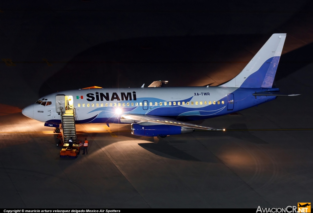 XA-TWR - Boeing 737-2H4/Adv - SINAMI