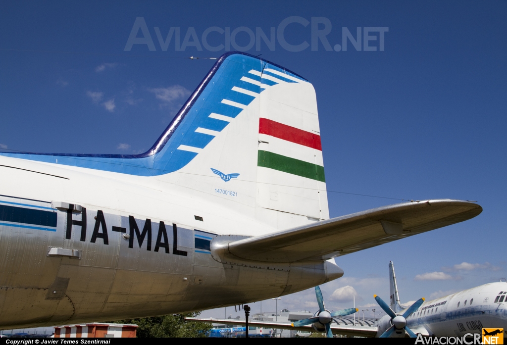 HA-MAL - Ilyushin IL-14T - Malév Hungarian Airlines