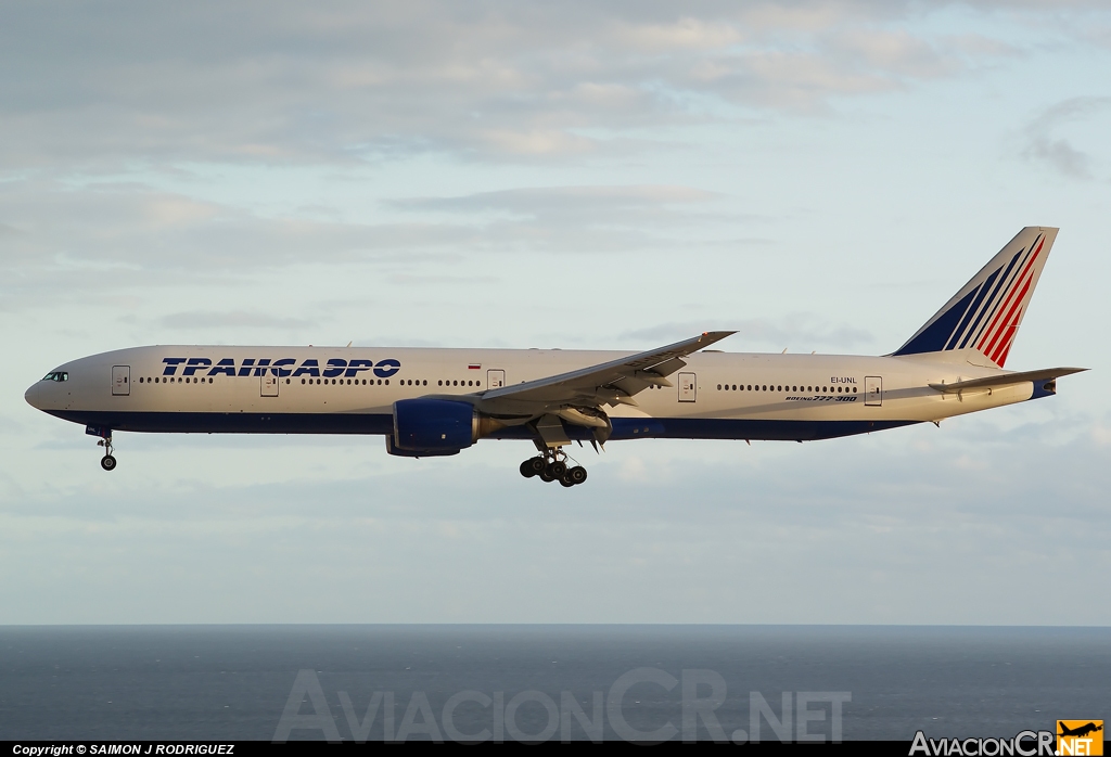 EI-UNL - Boeing 777-312 - Transaero Airlines