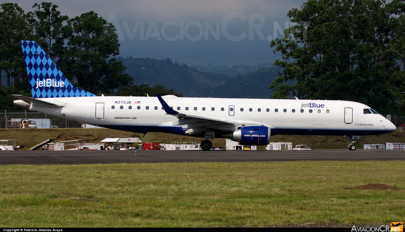 N273JB - Embraer 190-100IGW - Jet Blue