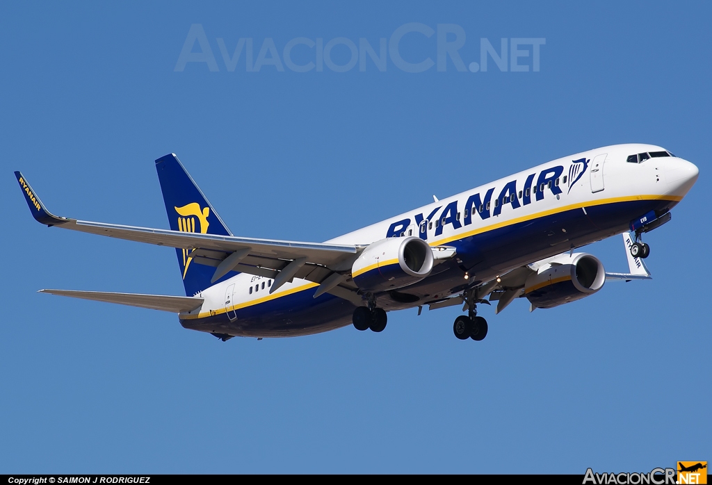 EI-EVB - Boeing 737-8AS - Ryanair