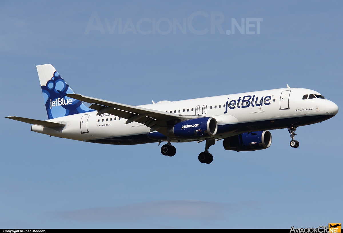 N627JB - Airbus A320-232 - Jet Blue