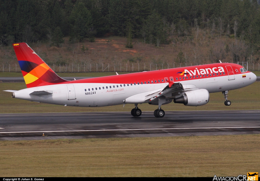 N862AV - Airbus A320-214 - Avianca