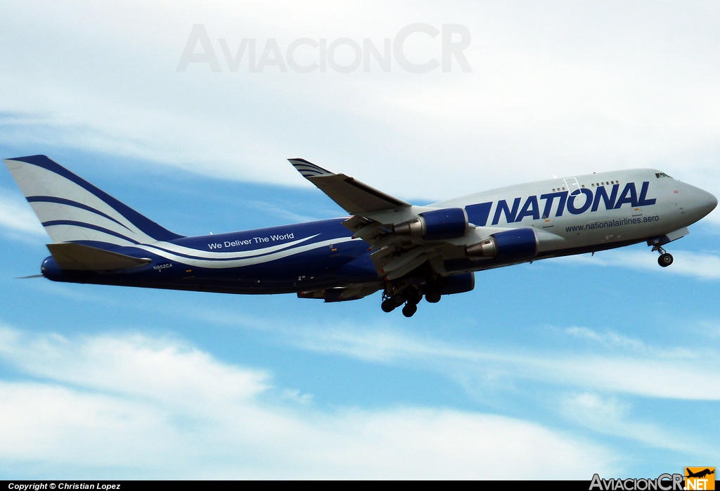 N952CA - Boeing 747-428(BCF) - National Airlines