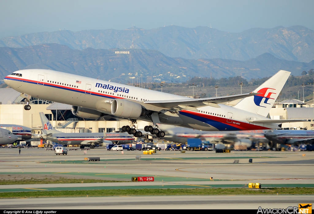 9M-MRC - Boeing 777-2H6/ER - Malaysia Airlines