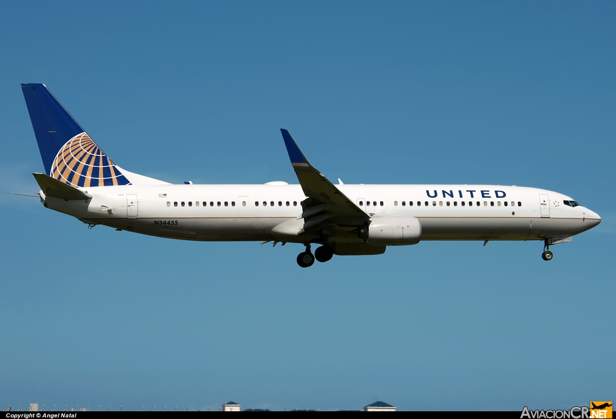 N34455 - Boeing 737-924ER - United Airlines