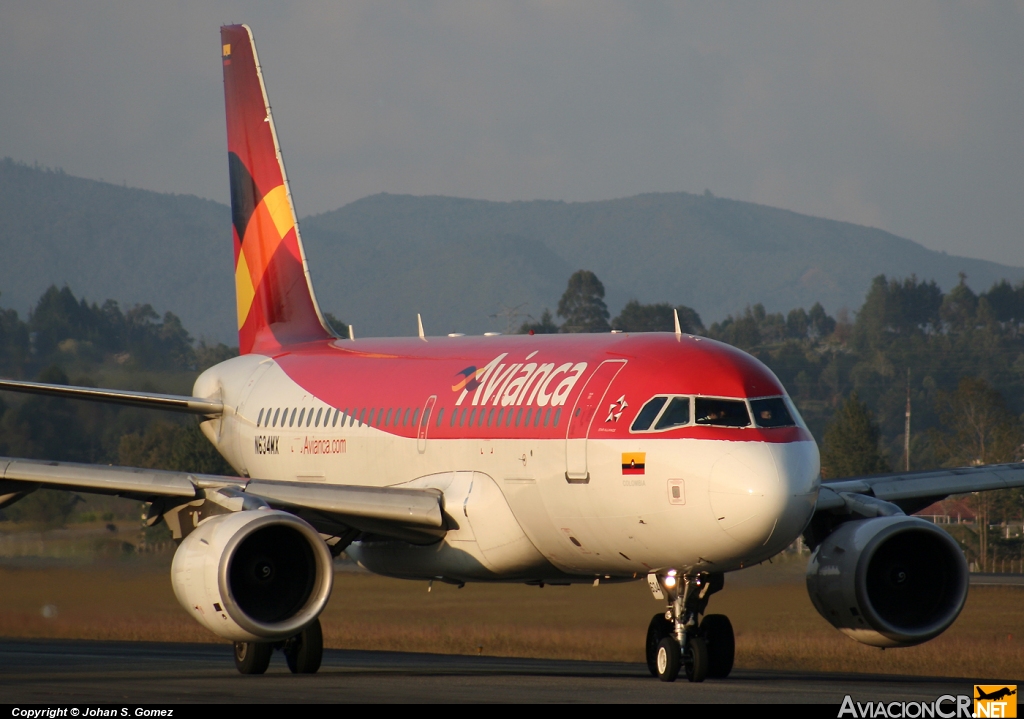 N634MX - Airbus A319-112 - Mexicana