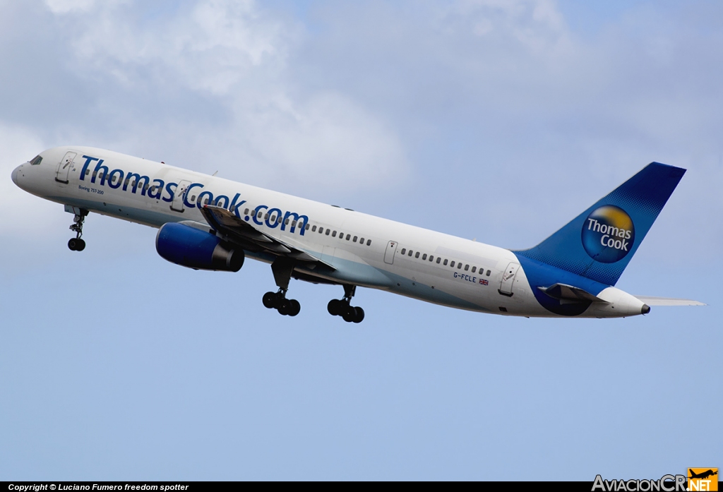 G-FCLE - Boeing 757-28A - Thomas Cook