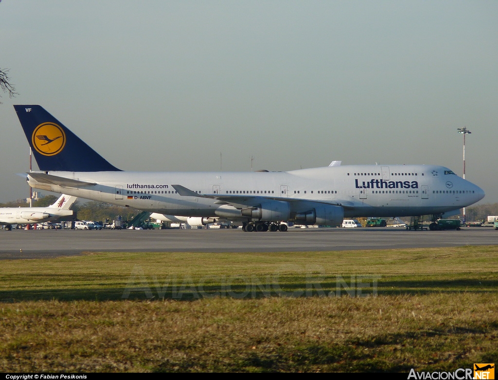 D-ABVF - Boeing 747-430 - Lufthansa