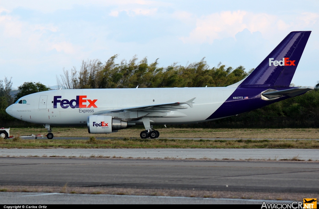 N807FD - Airbus A310-304(ET) - FedEx Express