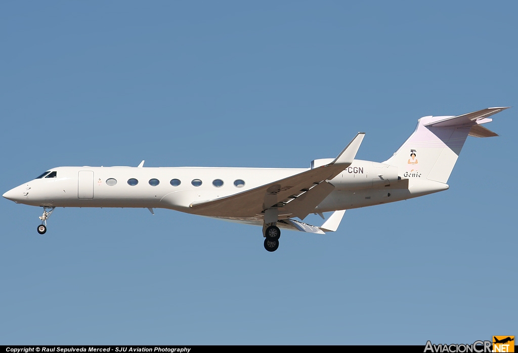 VP-CGN - Gulfstream Aerospace G-V-SP Gulfstream G550 - Privado