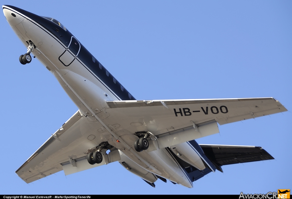 HB-VOO - Corporate Jets Ltd	BAe 125-1000A - ONG - Sonnig SA
