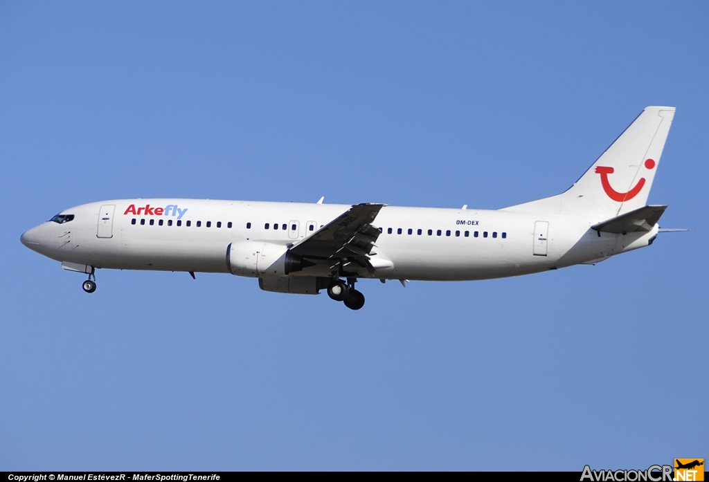 OM-DEX - Boeing 737-46J - ArkeFly
