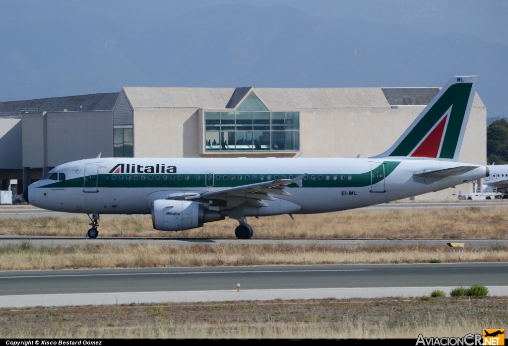 EI-IML - Airbus A319-112 - Alitalia