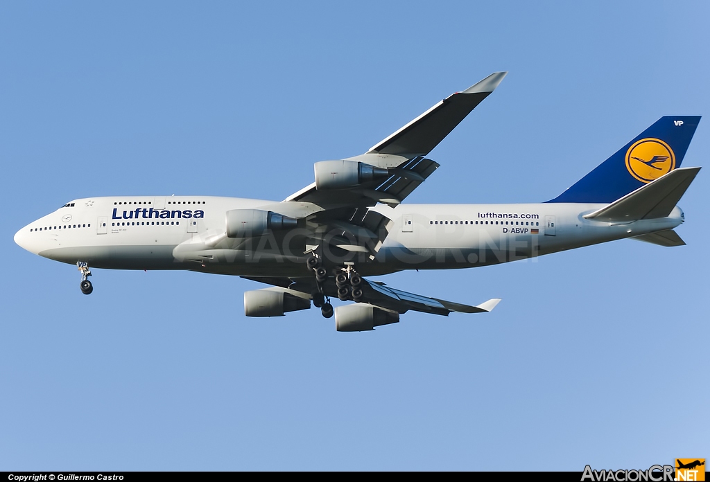 D-ABVP - Boeing 747-430 - Lufthansa