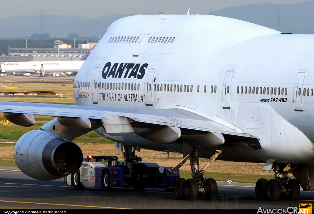 VH-OJA - Boeing 747-438 - Qantas
