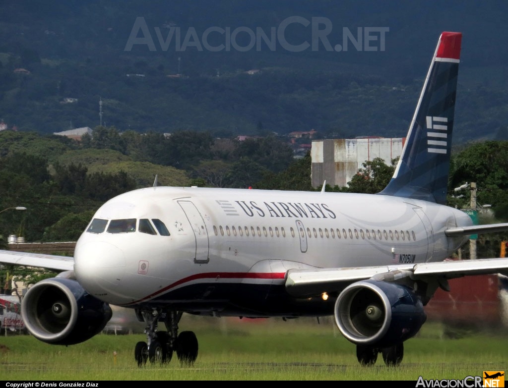 N705UW - Airbus A319-112 - US Airways