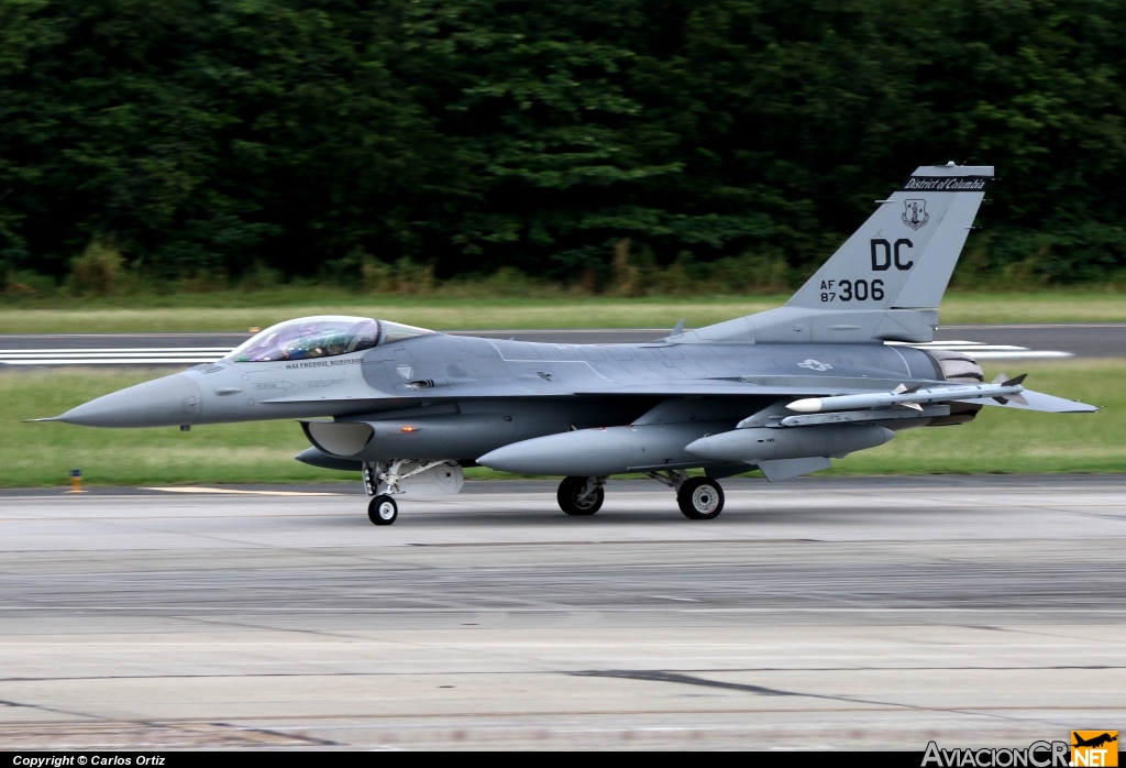 87-0306 - General Dynamics F-16C Fighting Falcon - USA - Air Force