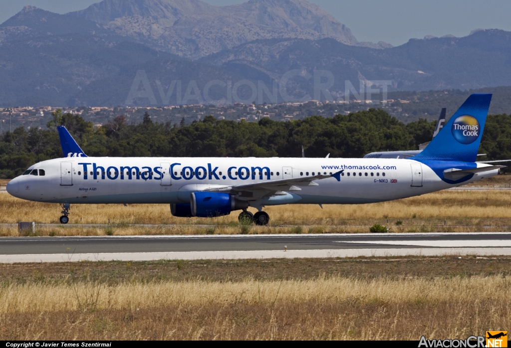 G-NIKO - Airbus A321-211 - Thomas Cook
