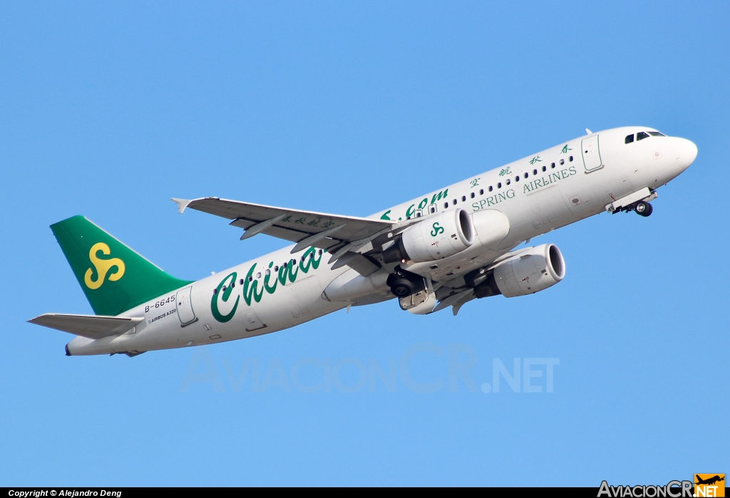 B-6645 - Airbus A320-214 - Spring Airlines