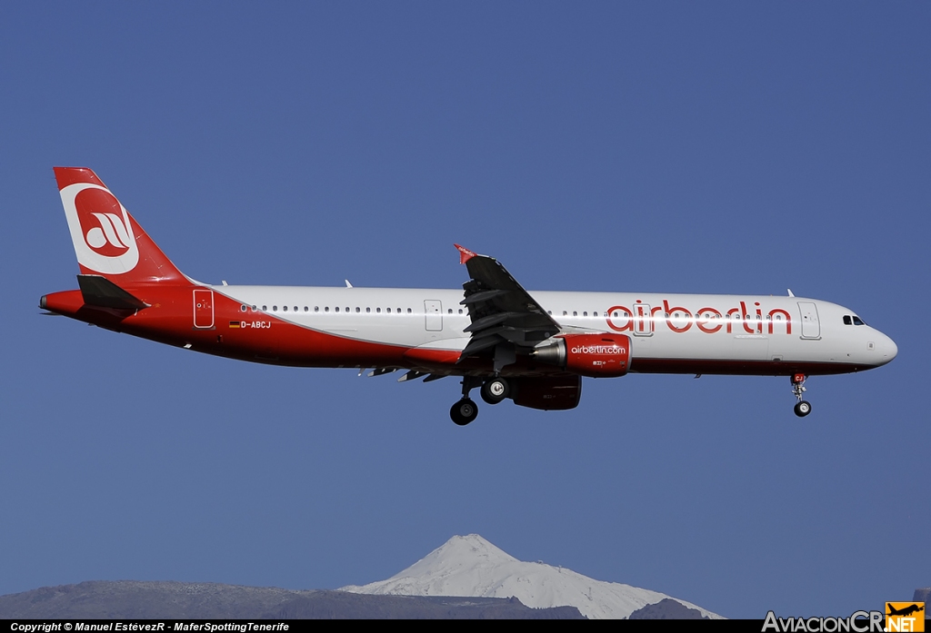 D-ABCJ - Airbus A321-211 - Air Berlin