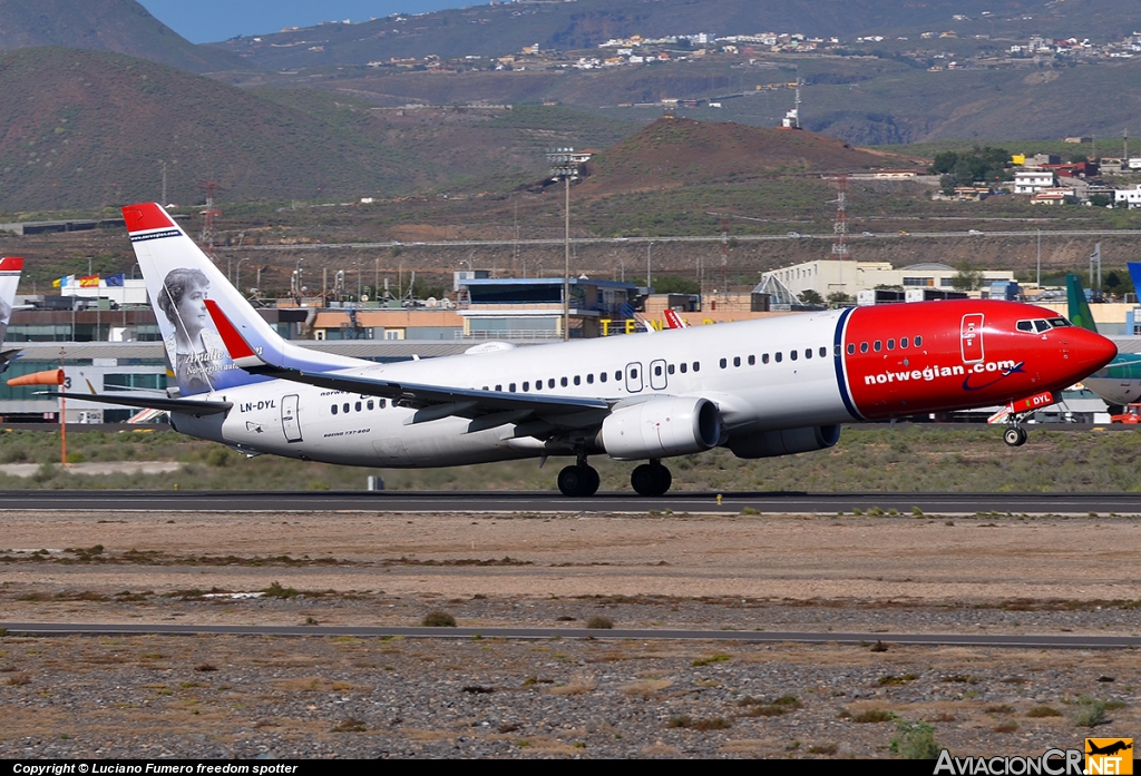 LN-DYL - Boeing 737-8JP/W - Norwegian Air Shuttle