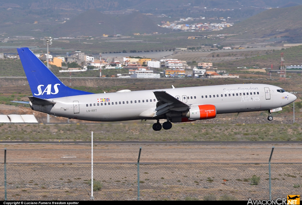LN-RRT - Boeing 737-883 - Scandinavian Airlines - SAS
