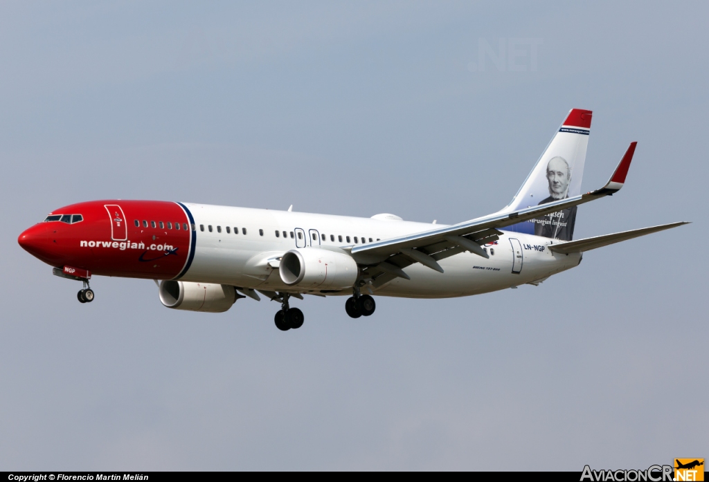LN-NGP - Boeing 737-8JP - Norwegian Air Shuttle