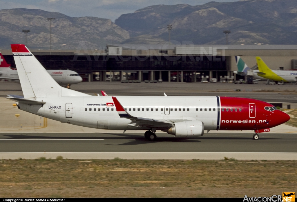 LN-KKX - Boeing 737-33S - Norwegian Air Shuttle