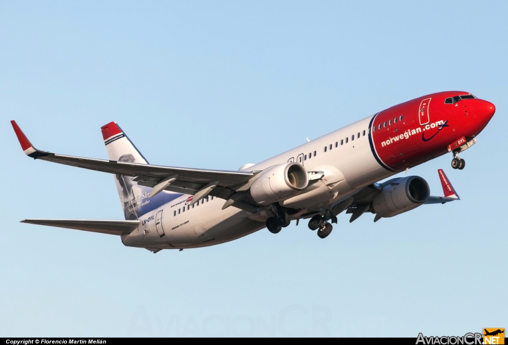 LN-DYL - Boeing 737-8JP/W - Norwegian Air Shuttle