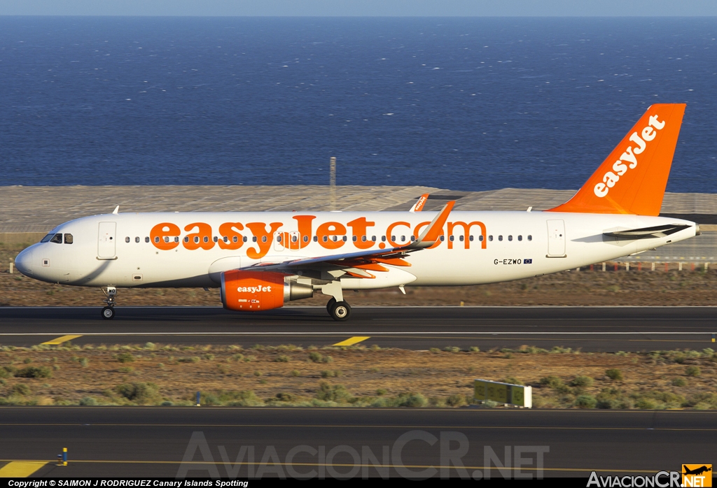 G-EZWO - Airbus A320-214 - EasyJet
