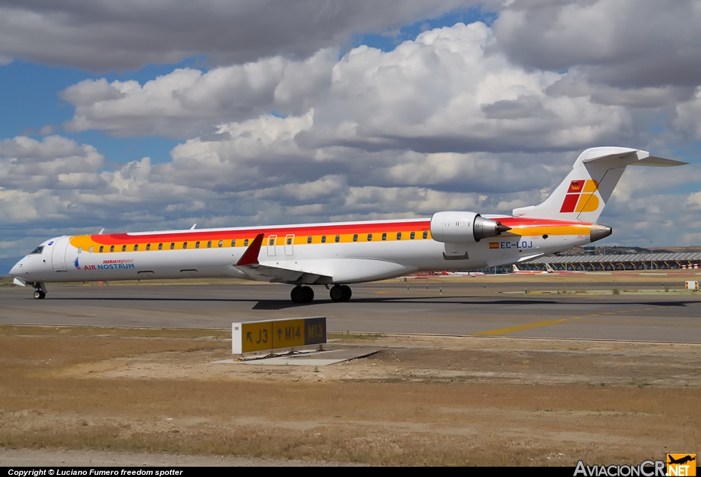 EC-LOJ - Canadair CL-600-2E25 Regional Jet CRJ-1000 - Air Nostrum (Iberia Regional)