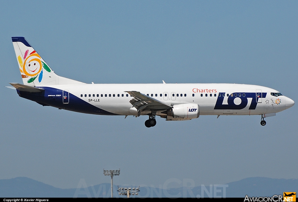 SP-LLE - Boeing 737-45D - LOT Charters