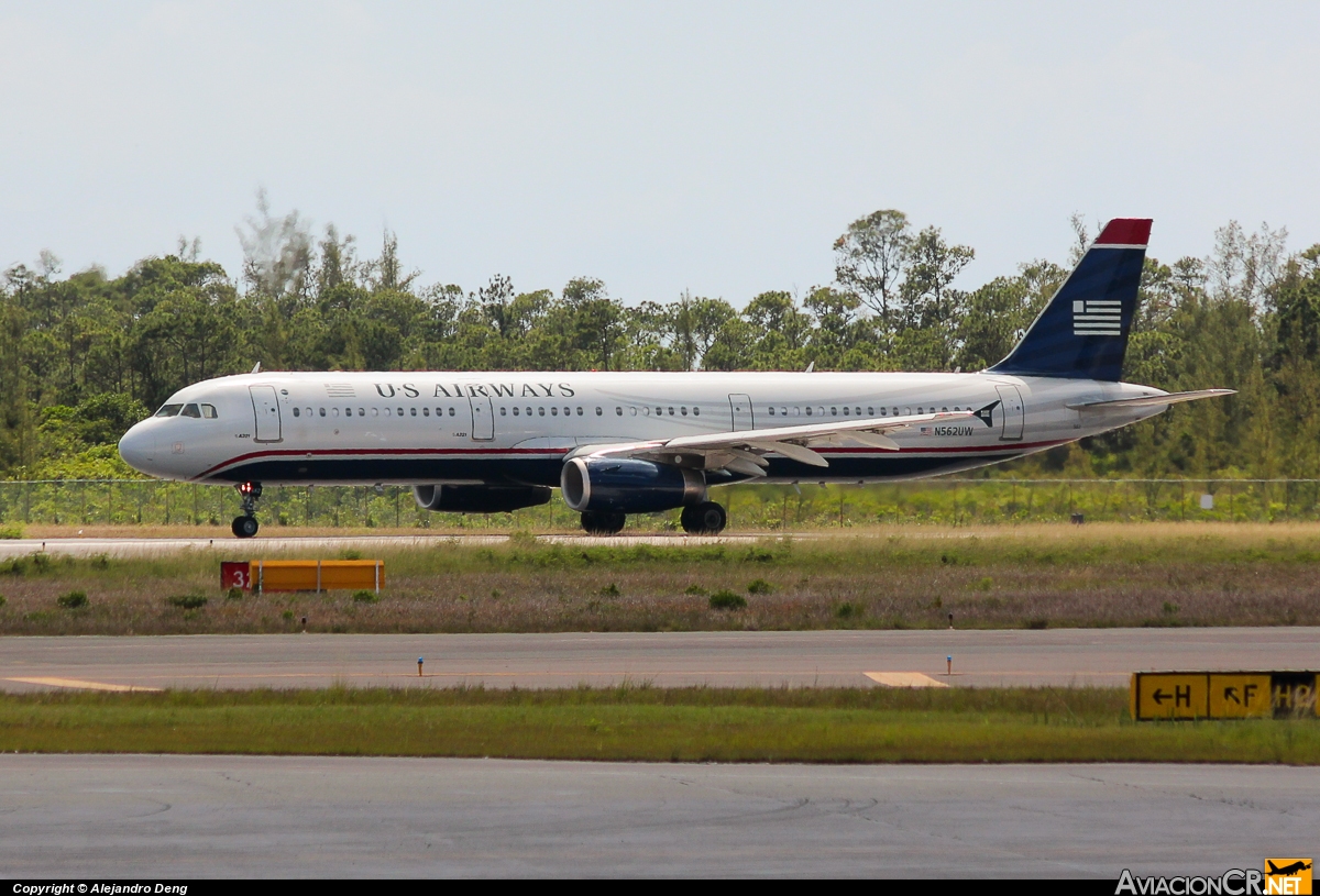 N562UW - Airbus A321-231 - US Airways