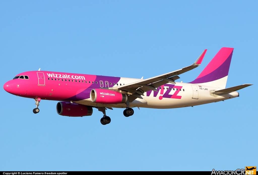 HA-LWV - Airbus A320-232(WL) - Wizz Air