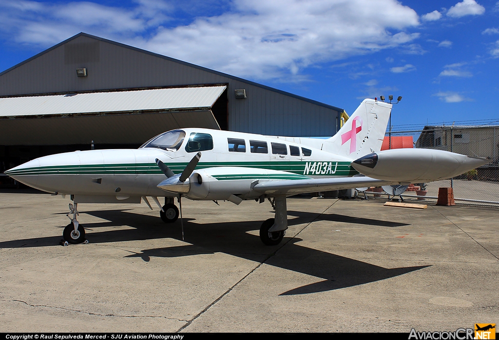 N403AJ - Cessna 402B - Privado