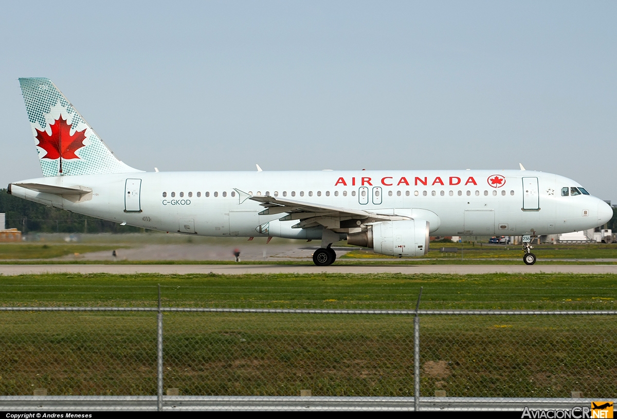 C-GKOD - Airbus A320-214 - Air Canada