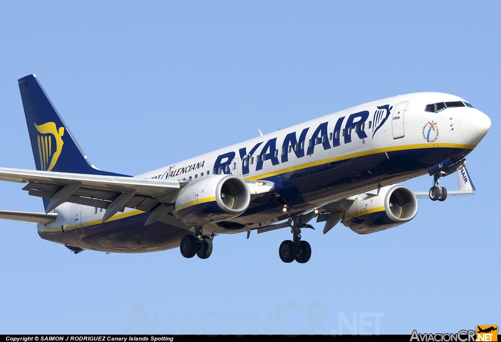 EI-EMJ - Boeing 737-8AS - Ryanair
