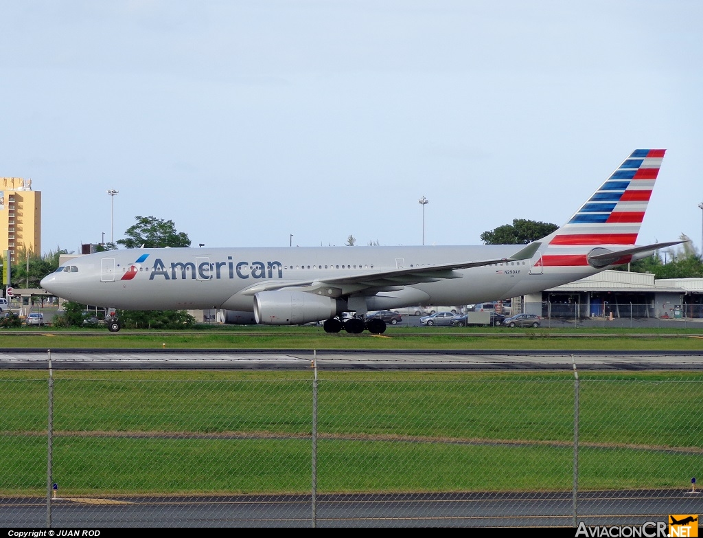 N290AY - Airbus A330-243 - American Airlines (US Airways)