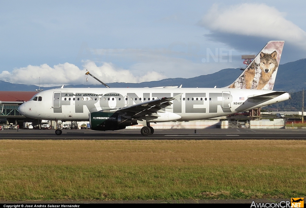 N941FR - Airbus A319-111 - Frontier Airlines