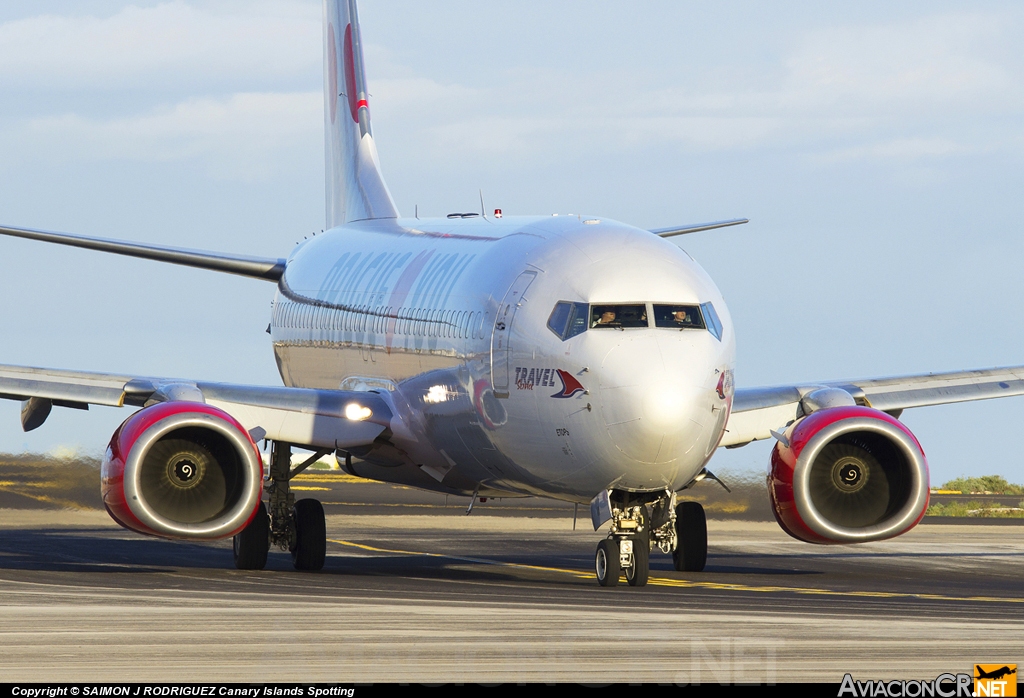OK-TVX - Boeing 737-8Z9 - Travel Service