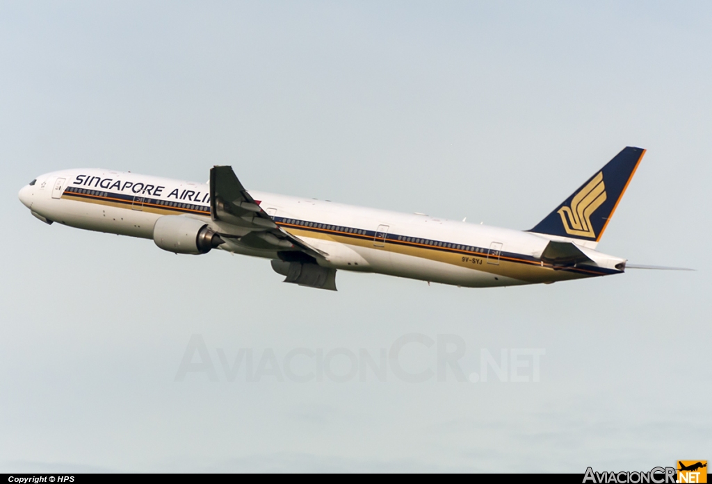 9V-SYJ - Boeing 777-312 - Singapore Airlines