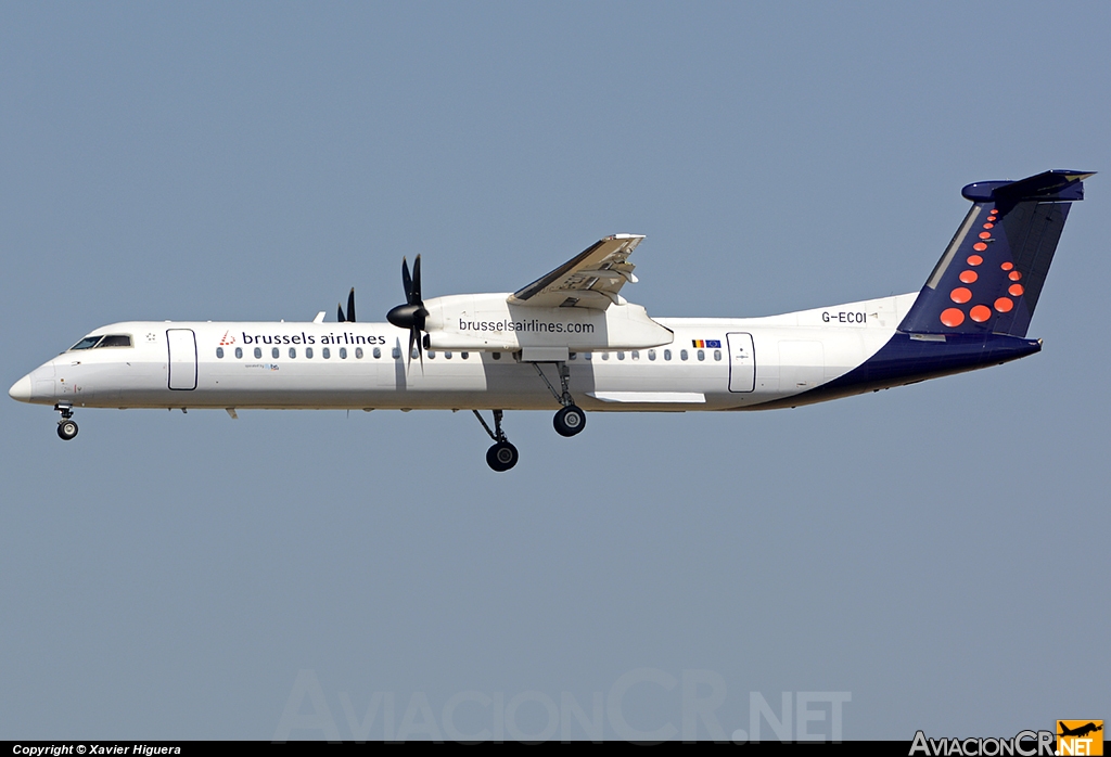 G-ECOI - Bombardier Dash 8-Q402 - Brussels airlines