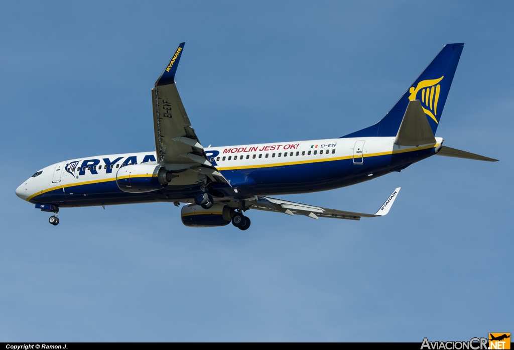 EI-EVF - Boeing 737-8AS - Ryanair