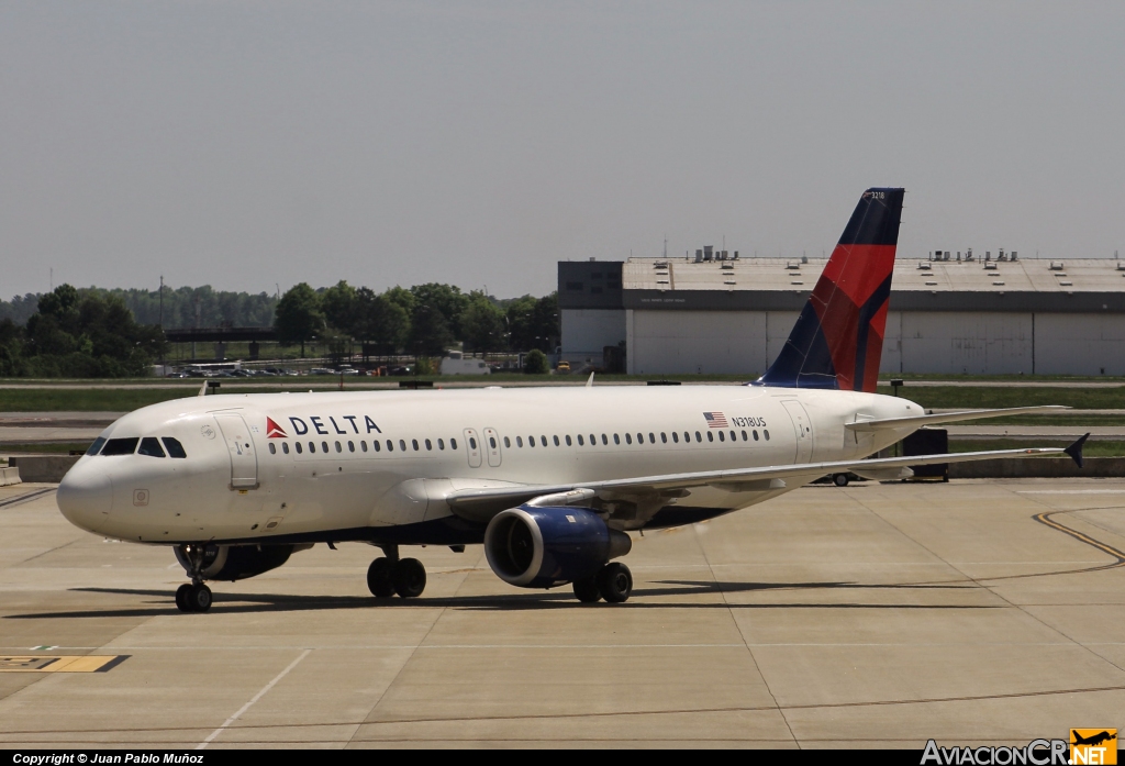N318US - Airbus A320-211 - Delta Airlines