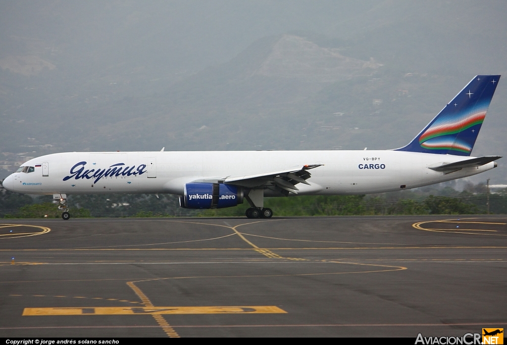 VQ-BPY - Boeing 757-236/SF - Yakutia Airlines Cargo