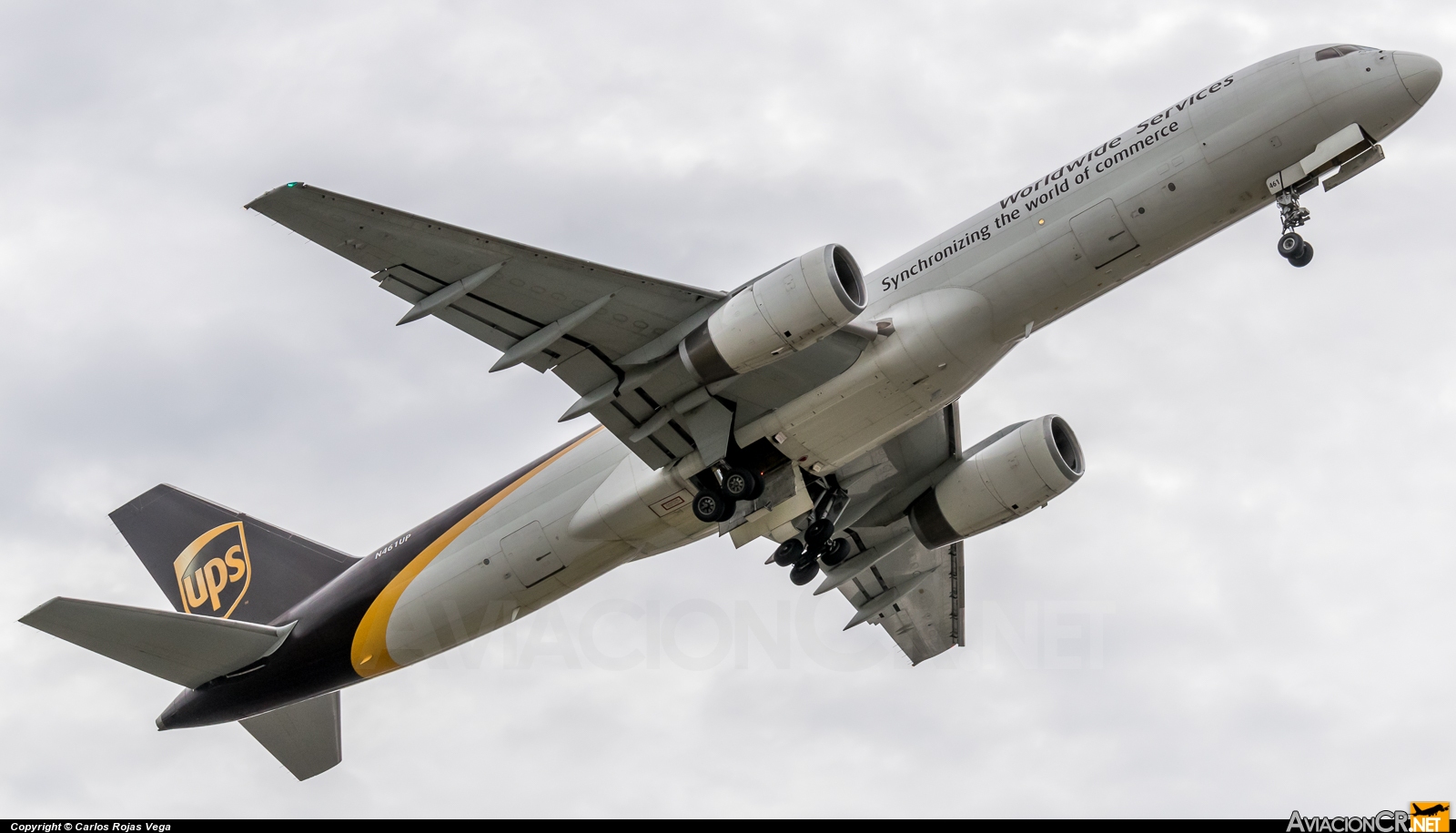 N461UP - Boeing 757-24APF - UPS - United Parcel Service