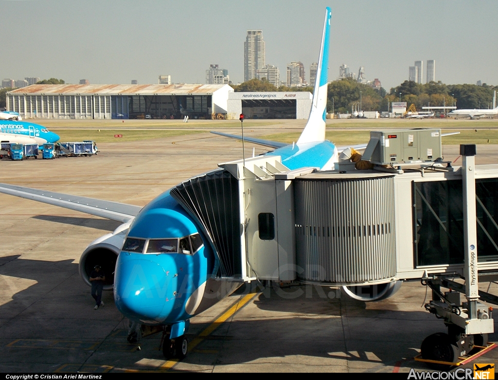 LV-CWL - Boeing 737-7Q8 - Aerolineas Argentinas